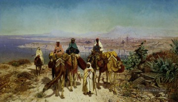Arabisch Werke - Eines Arabien Caravan Edmund Berninger